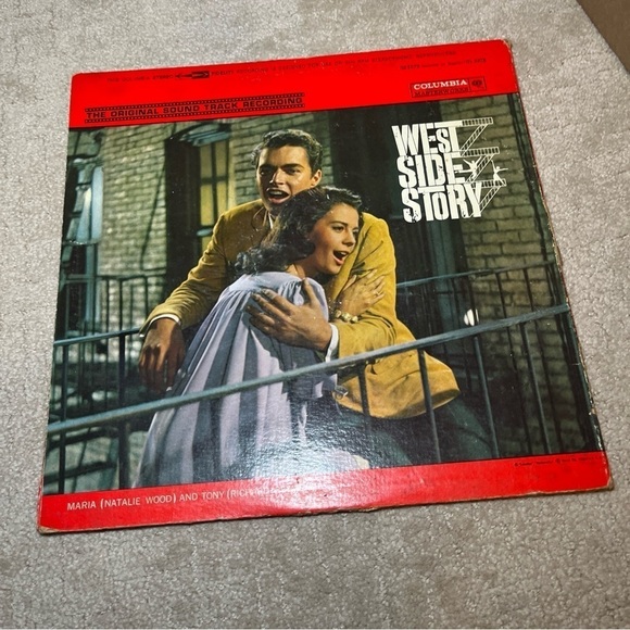 1961 West Side Story Original Soundtrack Vinyl Record Gatefold Album LP - Picture 2 of 10